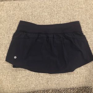 Navy blue Lululemon skirt